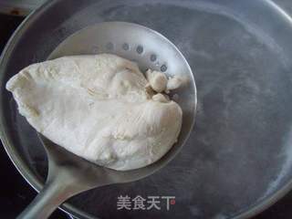 香甜可口---南瓜鸡肉沙拉的做法步骤:2