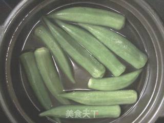 花胶秋葵羹的做法步骤:4