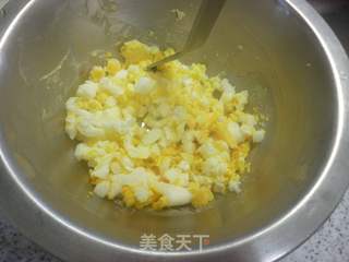 快手鸡蛋沙拉三明治的做法步骤:3