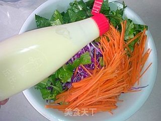 蔬菜沙拉春卷的做法步骤:6