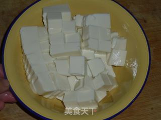鲜美嫩滑——蟹粉豆腐的做法步骤：3