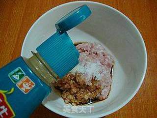 蒸菜更美味----------【肉末腐竹蒸粉丝】的做法步骤:3