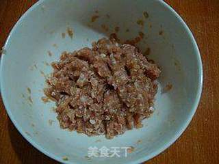 蒸菜更美味----------【肉末腐竹蒸粉丝】的做法步骤:4
