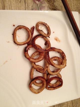 第一次烤箱烤肉!!烤鸡翅、鱿鱼圈、烤馒头!的做法步骤:3