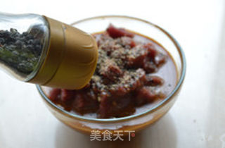 黑椒牛肉丁的做法步骤:4