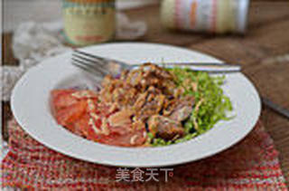 鸡腿沙拉的做法步骤:14