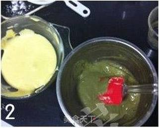 丘比双色沙拉肉松蛋糕卷的做法步骤:2