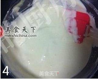 丘比双色沙拉肉松蛋糕卷的做法步骤:4