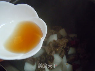 【萝卜西红柿炖牛腩】的做法步骤:7