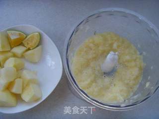 菠萝苹果酱的做法步骤:2