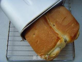 黑提燕麦吐司的做法步骤:10