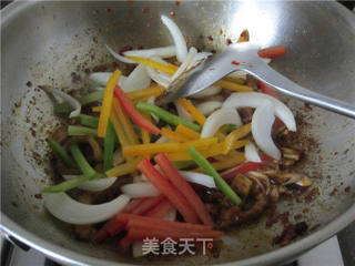 干锅茶树菇的做法步骤:7