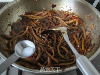 干锅茶树菇的做法步骤:10