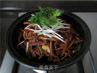 干锅茶树菇的做法步骤:12