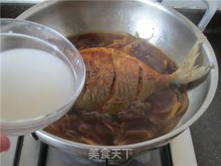 萝卜烧鲳鱼的做法步骤:11