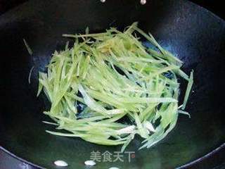 蛋香莴笋丝的做法步骤：5