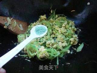蛋香莴笋丝的做法步骤：8