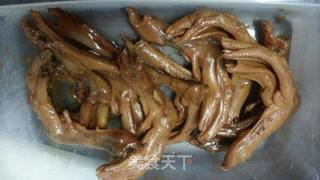 五香鸭爪鸭掌的做法步骤:3