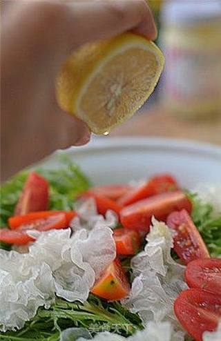 秋之“食苦”【苦菊银耳沙拉】的做法步骤:8