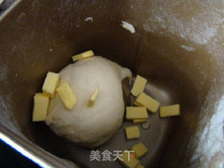 沙拉芝士面包的做法步骤:2