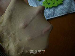 蛋黄肉松面包的做法步骤:3