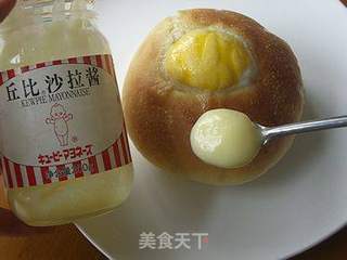 蛋黄肉松面包的做法步骤:12