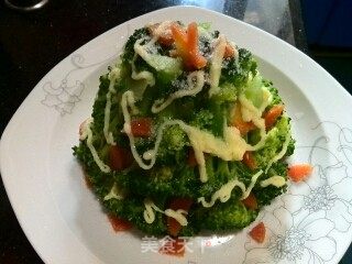 圣诞树沙拉的做法步骤:9