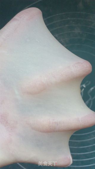 沙拉芝士火腿面包的做法步骤:4