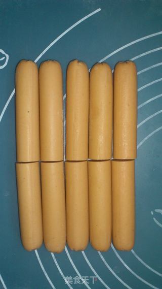 沙拉芝士火腿面包的做法步骤:7