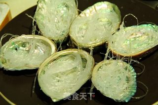 蒜蓉粉丝蒸小鲍鱼的做法步骤:7