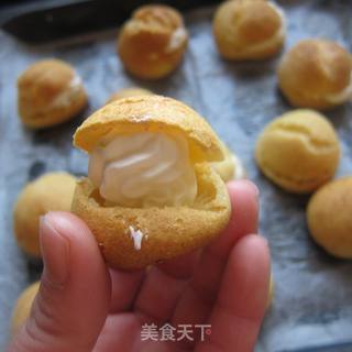 奶油泡芙的做法步骤:10