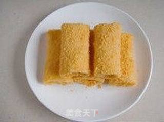香酥沙拉卷的做法步骤:17