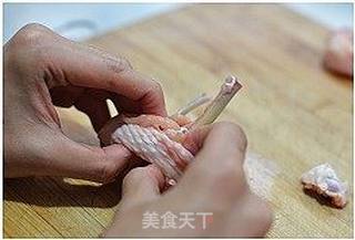 沙拉咖喱鸡翅配土豆泥的做法步骤:3