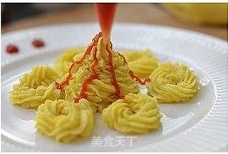 沙拉咖喱鸡翅配土豆泥的做法步骤:17
