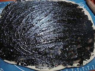 豆渣好去处-------【豆渣香葱麻酱烧饼】的做法步骤:8
