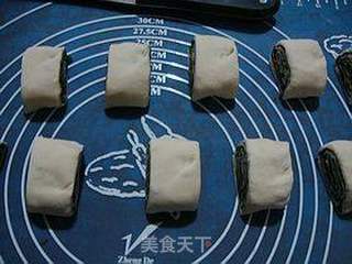 豆渣好去处-------【豆渣香葱麻酱烧饼】的做法步骤:11
