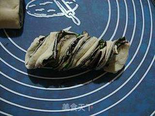 豆渣好去处-------【豆渣香葱麻酱烧饼】的做法步骤:14