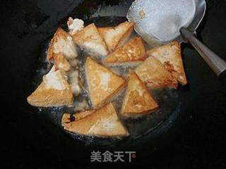 简单家常菜----【泰式甜辣脆皮豆腐】的做法步骤:7