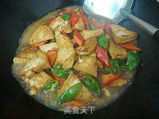 简单家常菜----【泰式甜辣脆皮豆腐】的做法步骤:13