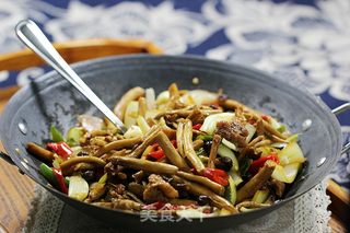 干锅茶树菇的做法步骤：13