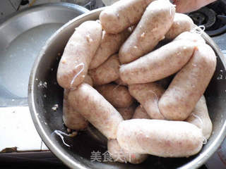 年味浓浓—————【自制哈尔滨蒜蓉红肠】的做法步骤:9