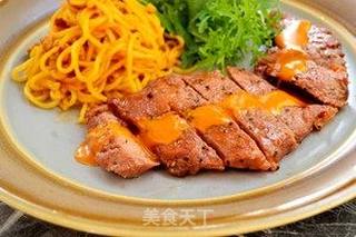甜辣烤猪排的做法步骤:8