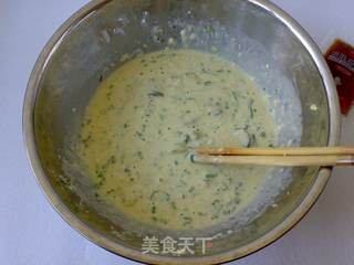 香煎燕麦蚝饼的做法步骤:3
