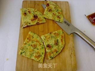 香煎燕麦蚝饼的做法步骤:6