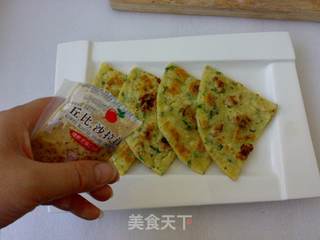 香煎燕麦蚝饼的做法步骤:7