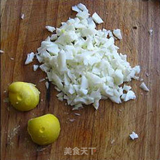 菠菜鸡蛋沙拉的做法步骤:5