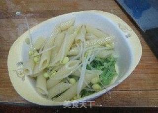 沙拉蔬菜通心粉的做法步骤:4