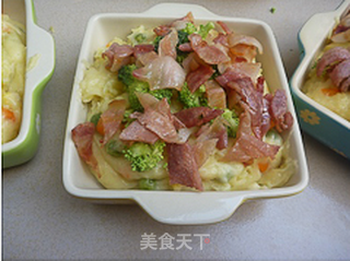 焗土豆泥的做法步骤:10