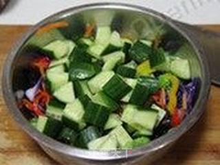 鲜蔬沙拉的做法步骤：5