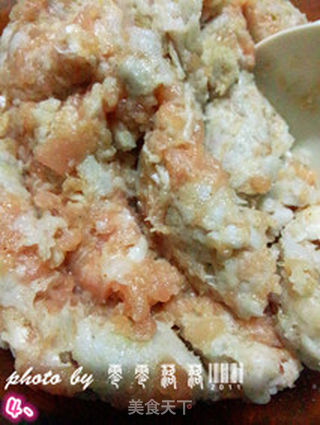 芋头肉馅汤圆的做法步骤：4